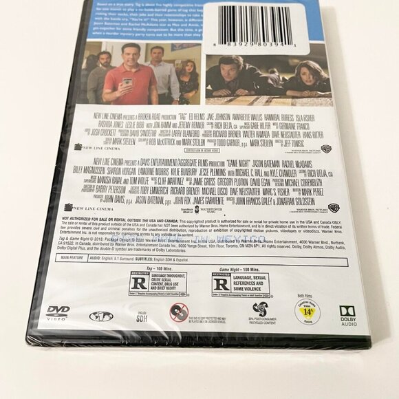 2 Film Collection Tag and Game Night DVD Movie - Picture 6 of 12